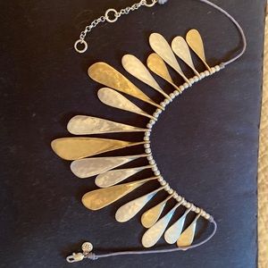 Heavier metal necklace